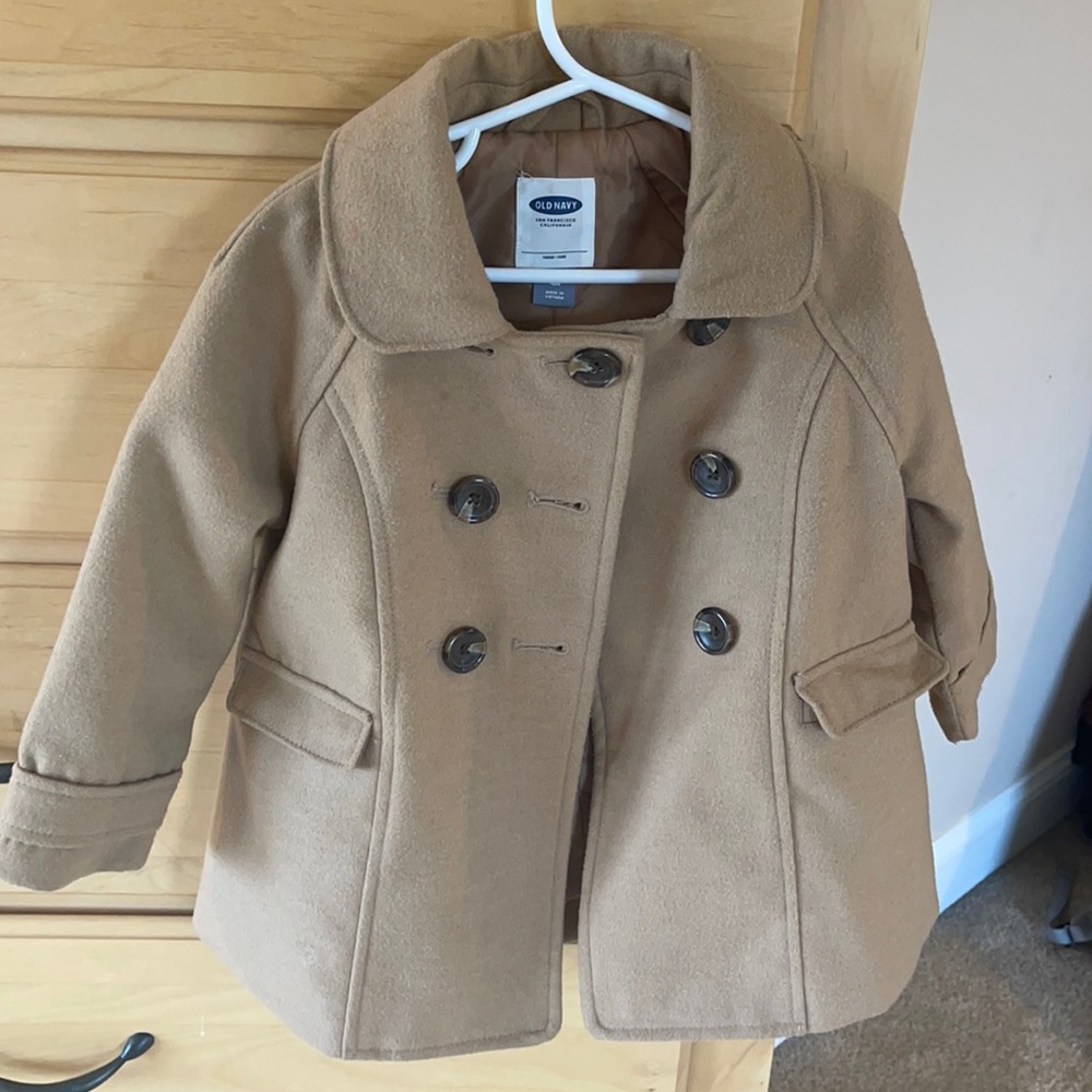 Little girls old navy pea coat